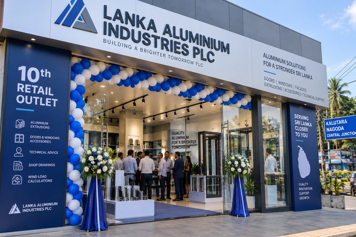 Lanka Aluminium Industries expands retail network with 10th outlet in Kalutara
