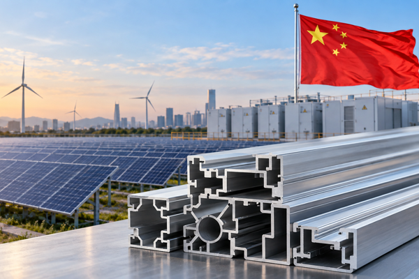 China's 22.87 Mt extrusion market faces a structural shift as 317 GW solar growth counters weak construction demand