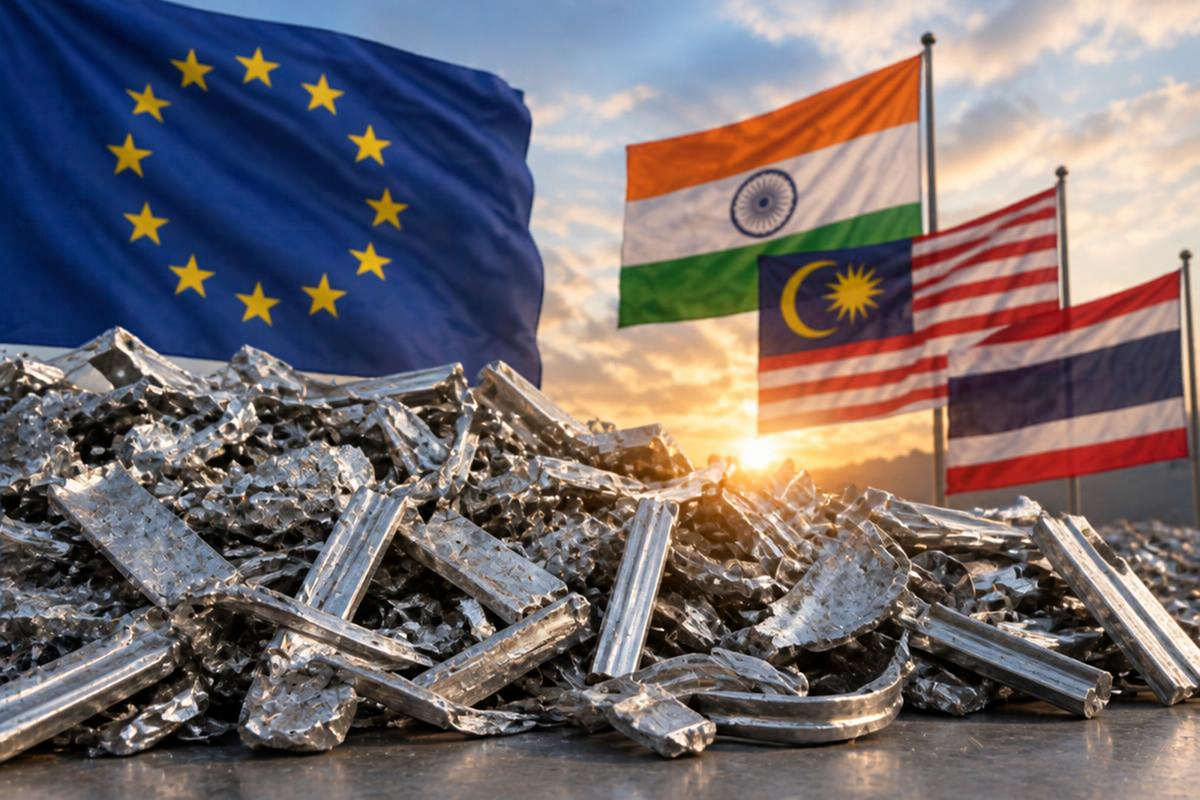 EU aluminium scrap export rules face BIR pushback over India, Malaysia, Thailand cut-off