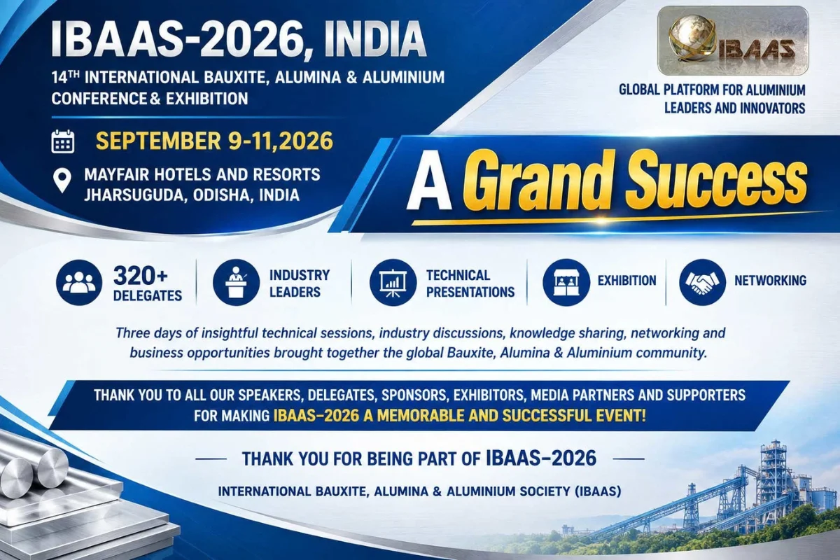 IBAAS 2026 conference & exhibition: Advancing sustainable and smart aluminium