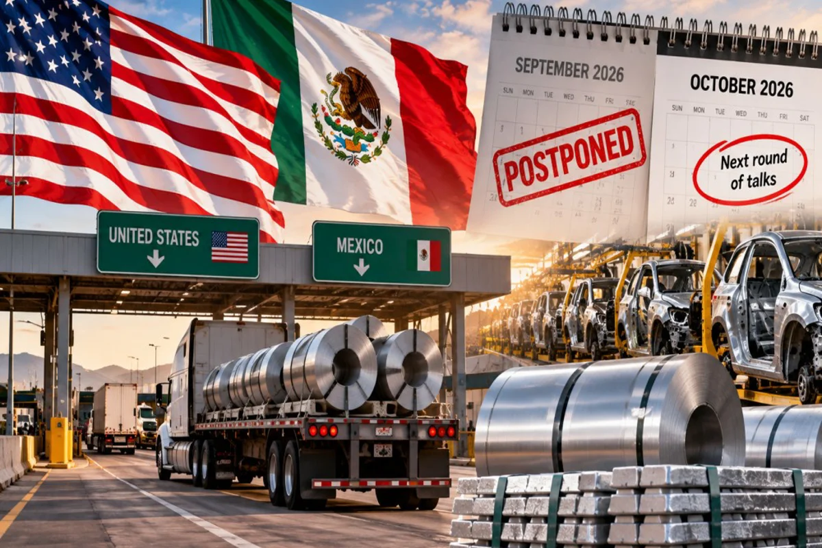 US-Mexico trade review faces delay, with automotive rules and metal tariffs in focus