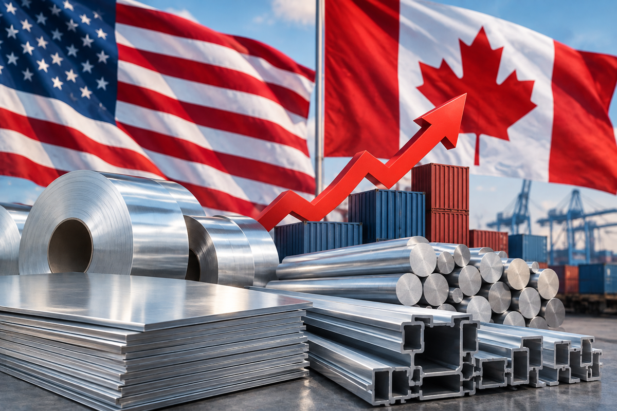 US-Canada tariff tensions drive 84% rise in aluminum prices for Texas fabricator