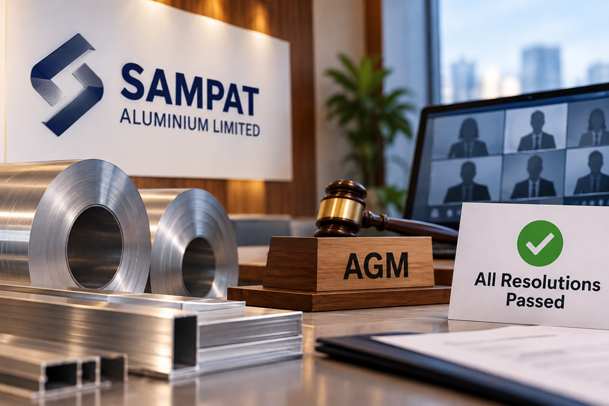 Sampat Aluminium shareholders approve four resolutions with 100% votes at 27th AGM