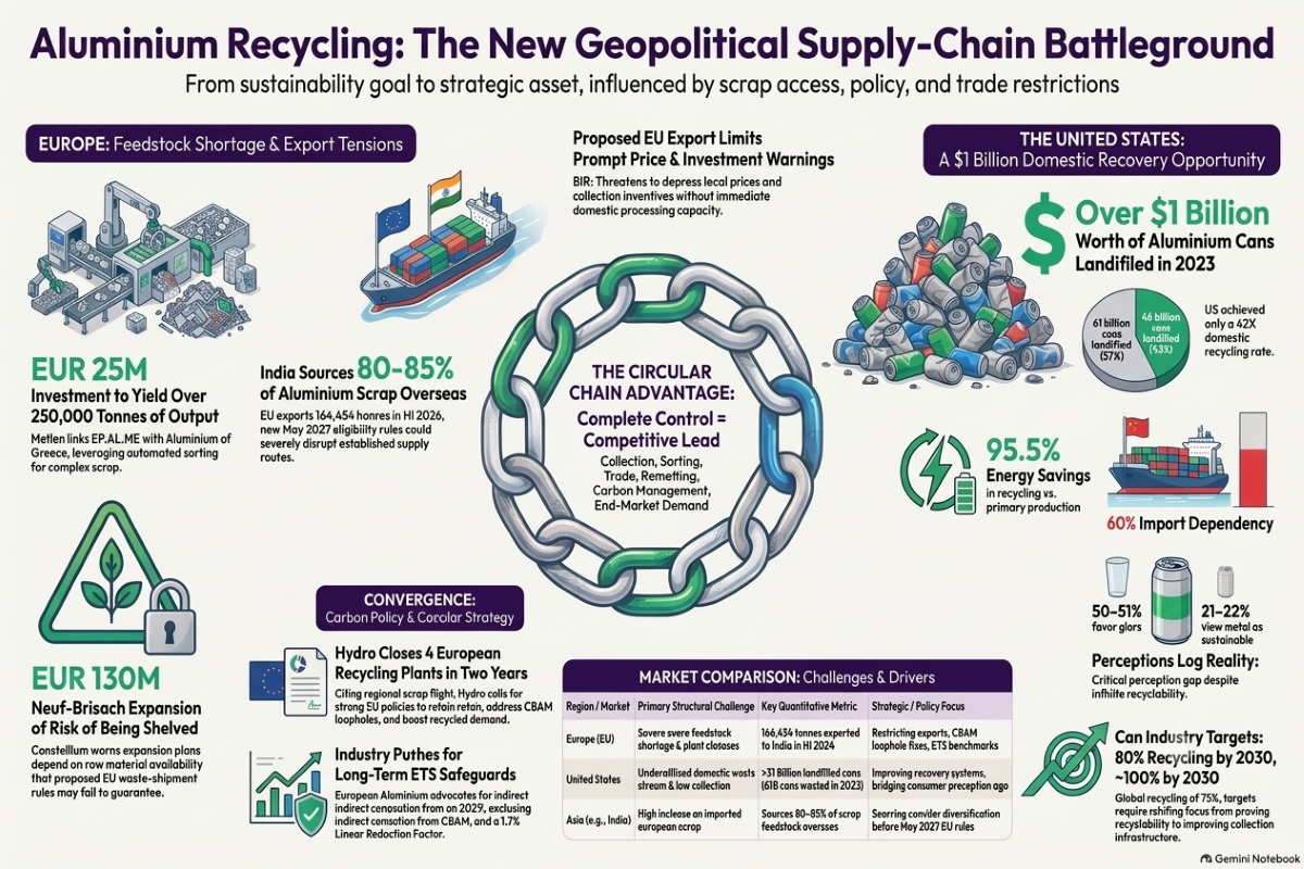Aluminium scrap shortage