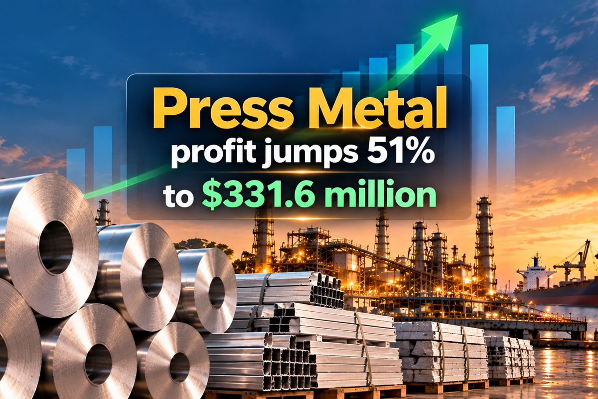 Press Metal profit jumps 51% as Middle East aluminium curtailments lift the premiums