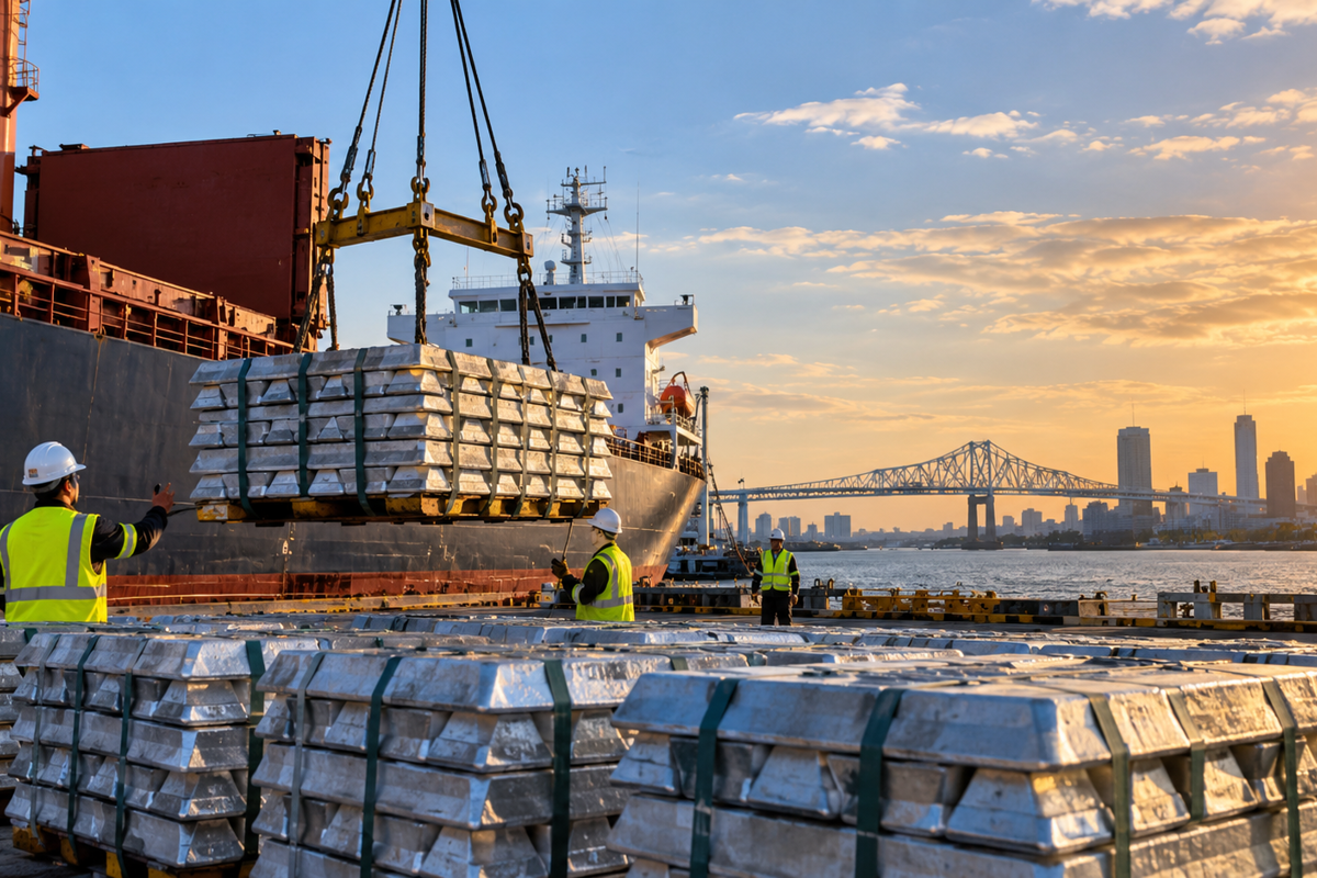 Heeney Capital brings 15,000 tons of Venezuelan aluminum to Louisiana, reviving US supply corridor