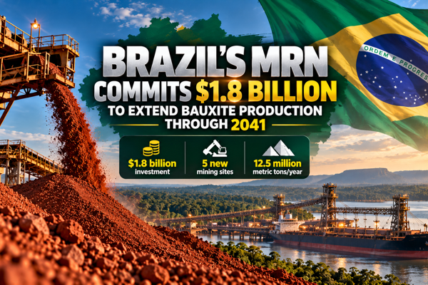 A $1.8 billion bet to keep Brazil’s bauxite flowing until 2041