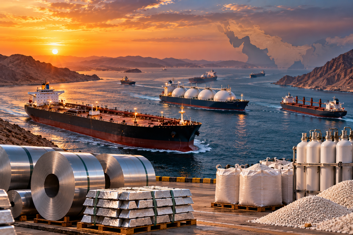 Hormuz crude flows recover, but aluminium, LNG and fertiliser face a slower return to normal