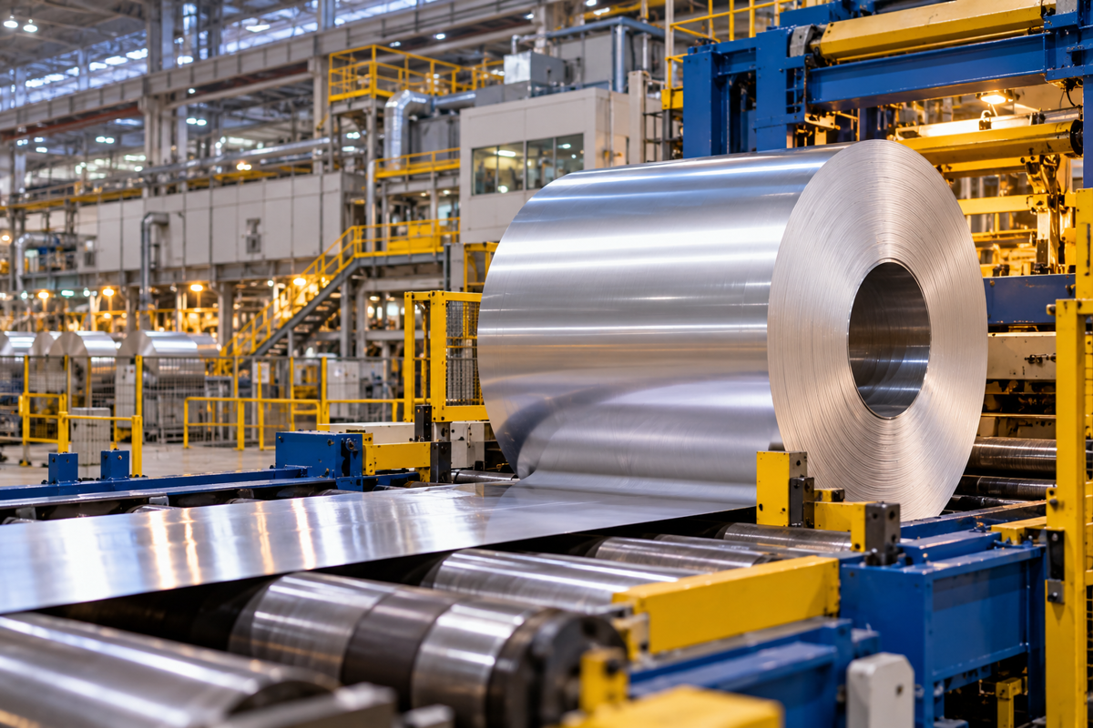 Novelis produces first coil at Alabama's $5bn aluminum rolling and recycling plant