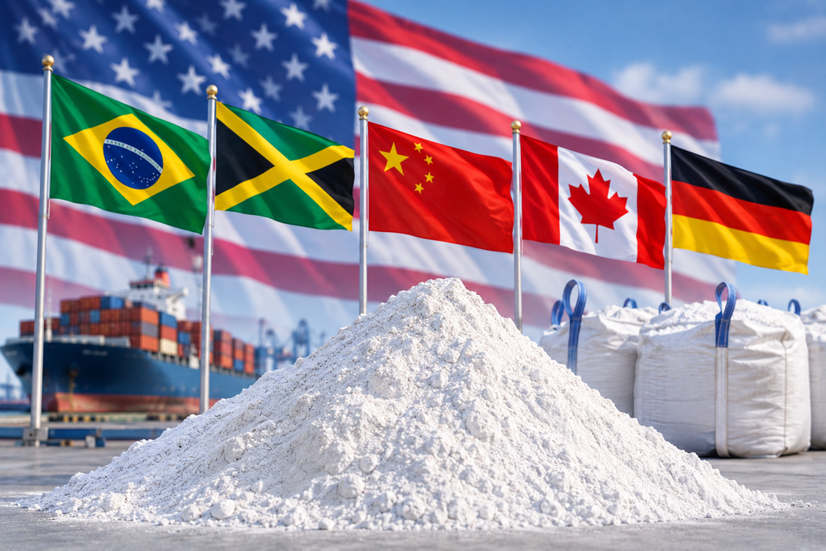 US Alumina imports reach 712kt in H1 2026, up 2.7% despite Q2 decline