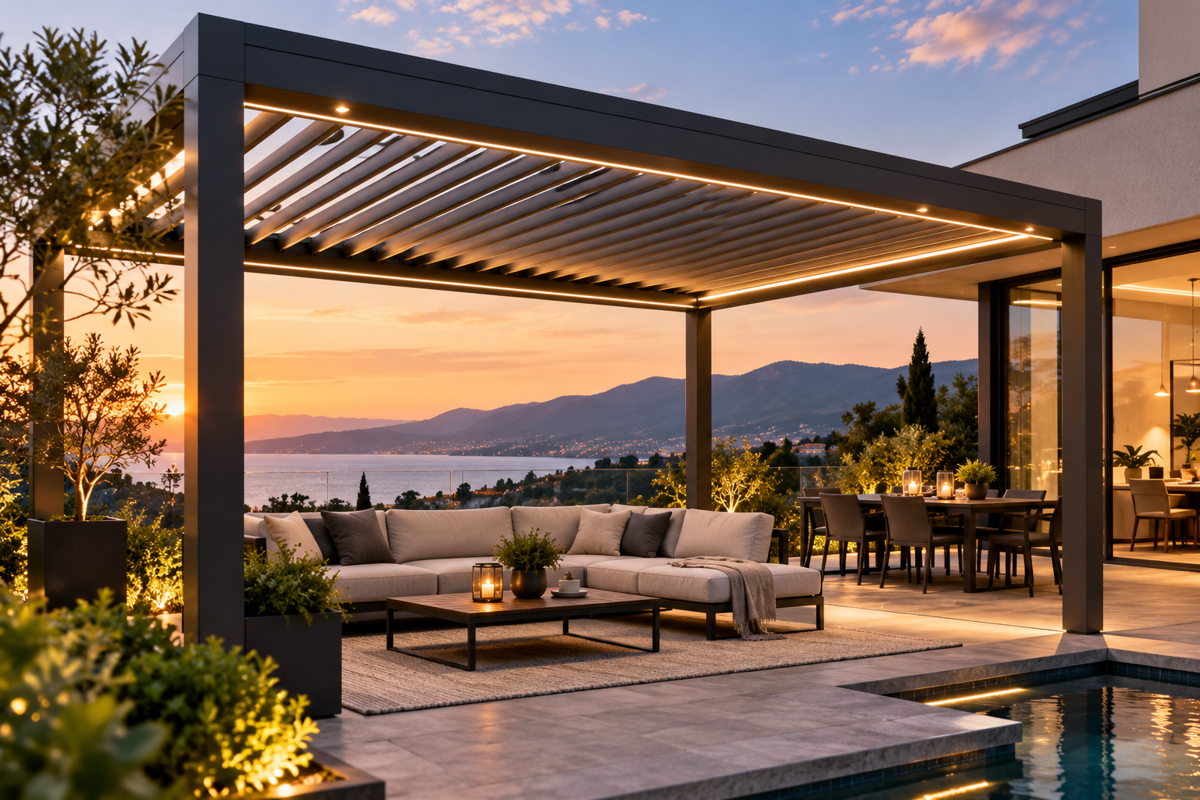 Outdoor living market targets $215b as smart aluminium pergolas gain attention