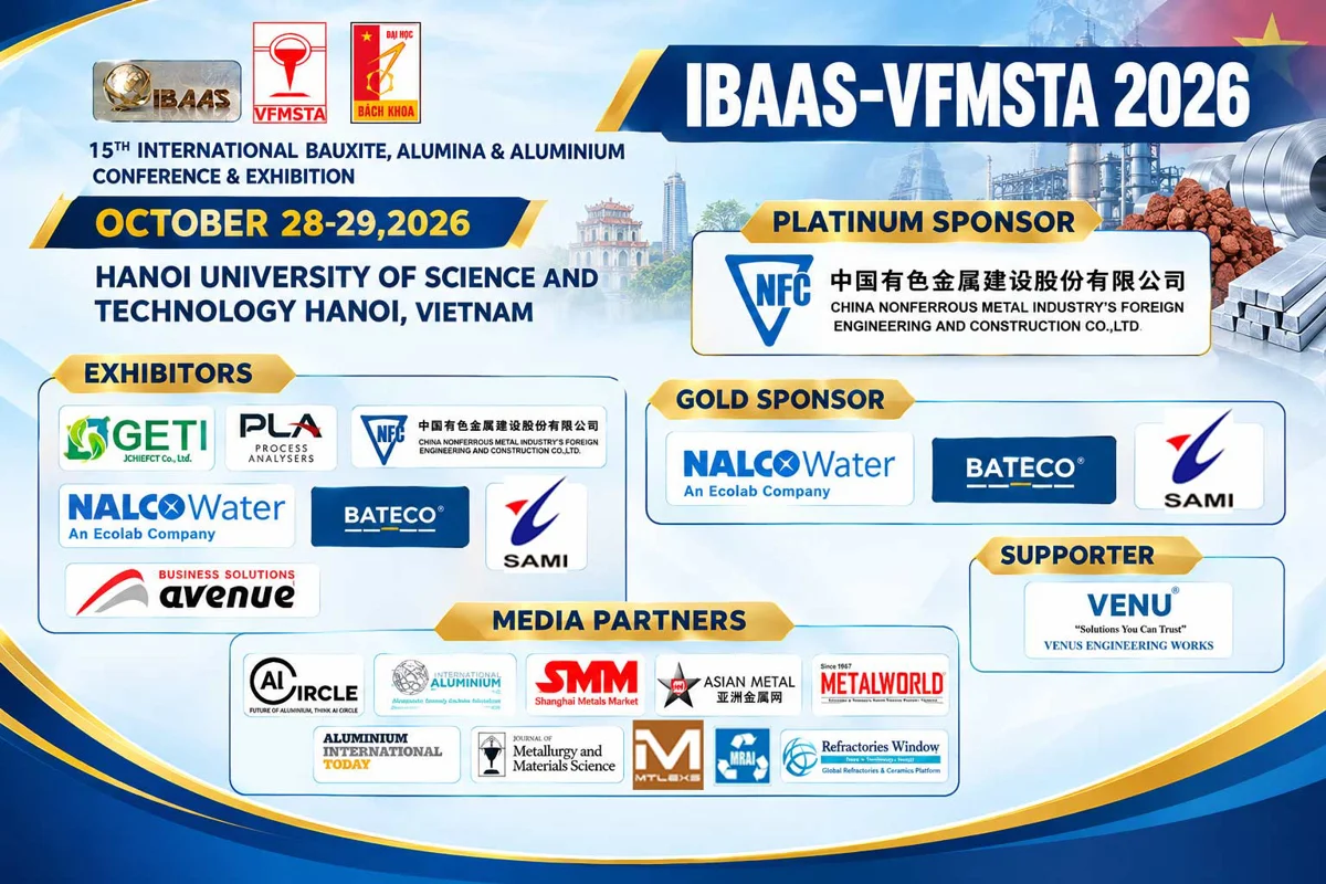 Vietnam in focus: IBAAS–VFMSTA 2026 to unite global aluminium industry leaders