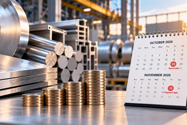 Kaiser Aluminum declares $0.77 quarterly dividend, payable November 13