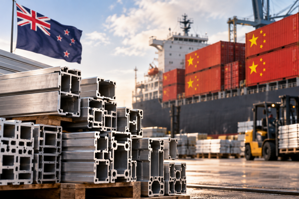 Aluminium extrusion market shrinks 29.8% as New Zealand rejects import protection