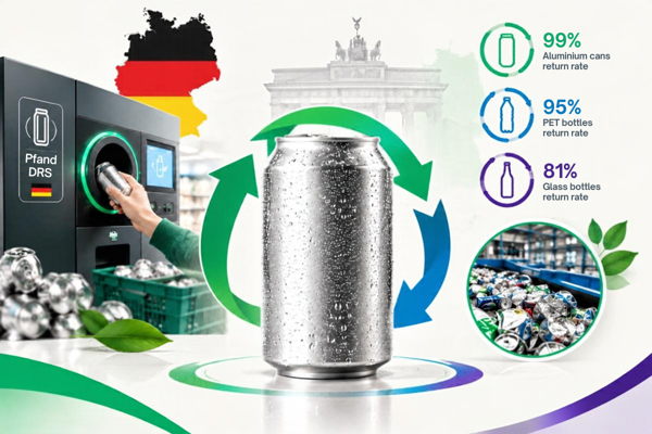 Germany’s 99% aluminium can recycling magic: How DRS built a circular economy leader