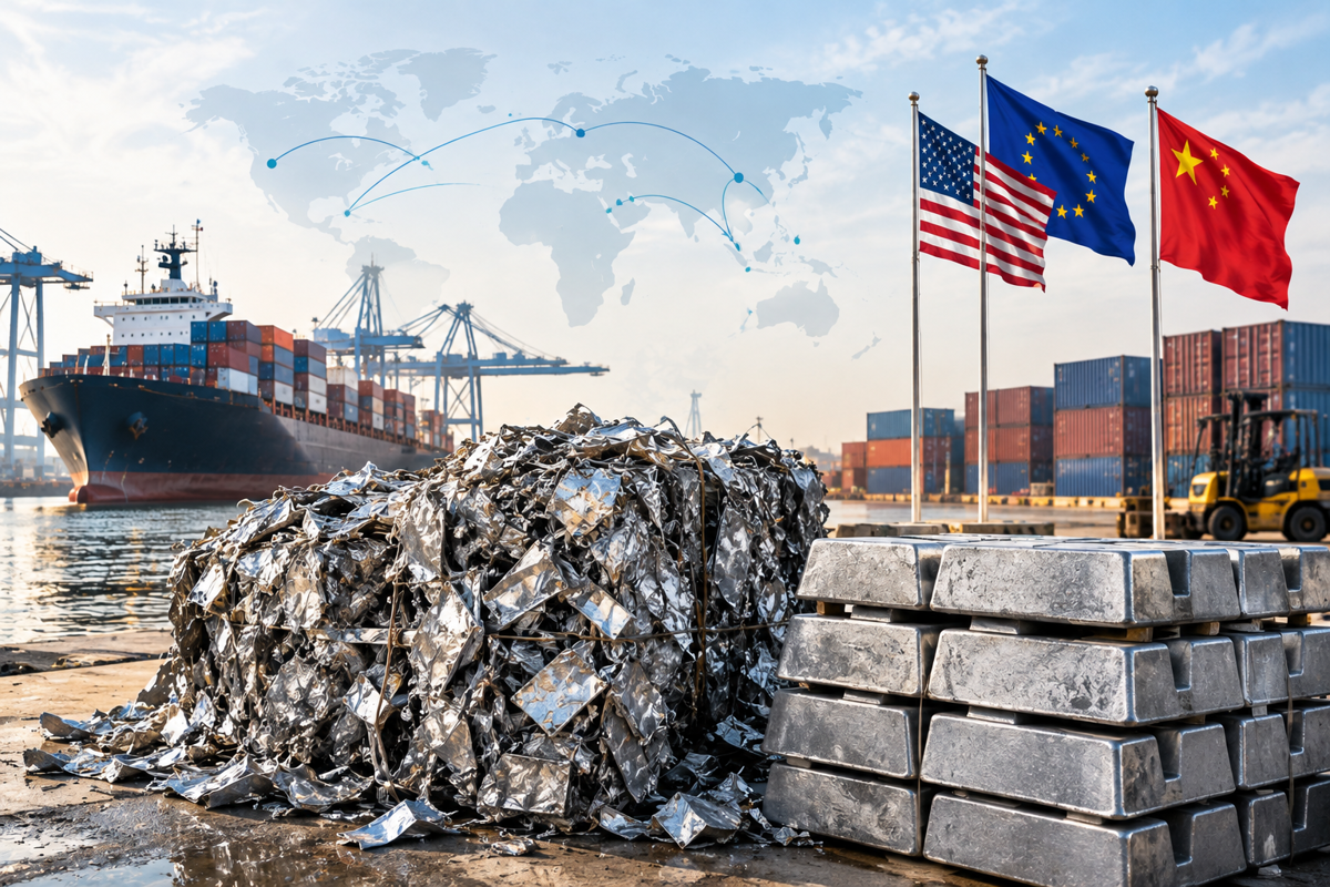 AL Circle Analysis: US scrap imports hit 580kt as China slips 3.2%, who drives aluminium recycling?