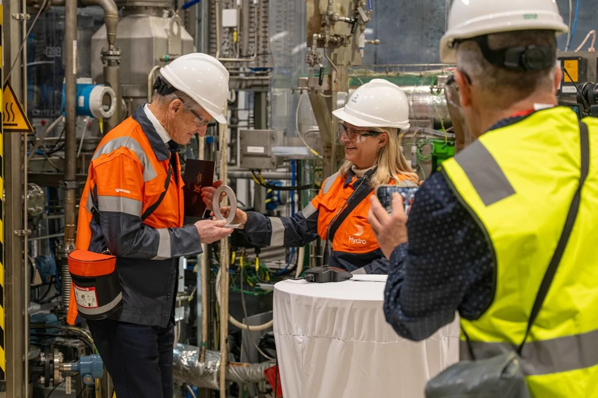 Hydro reaches key milestone in development of zero-emission aluminium technology