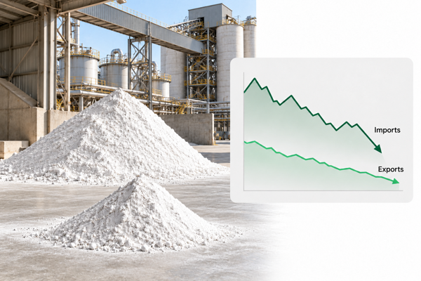 China Sept alumina imports plunge 80% M-o-M as arbitrage shuts; exports dip on freight costs