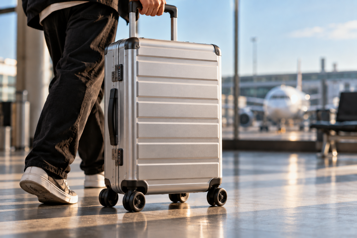 Scratches welcome: Floyd launches an aluminium suitcase built to age