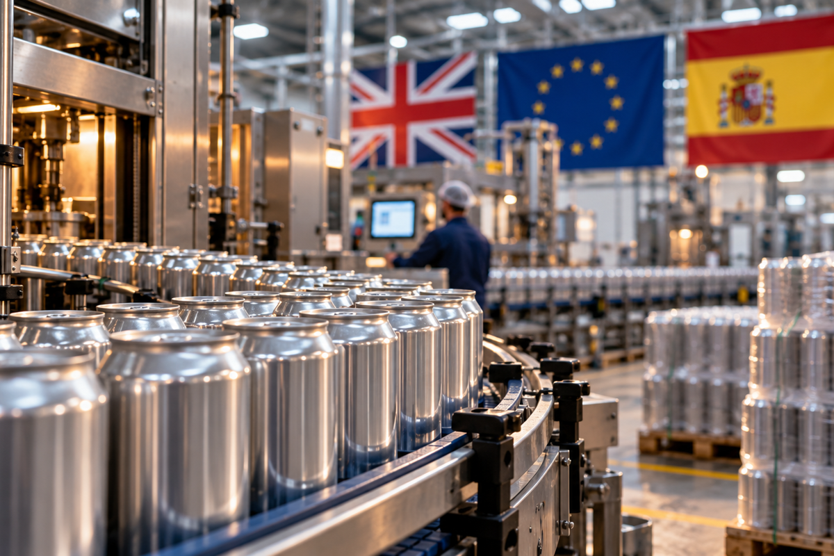 Europe’s Beverage Can Shipments Outpace the Americas by 6% as Ardagh Expands in the UK and Spain