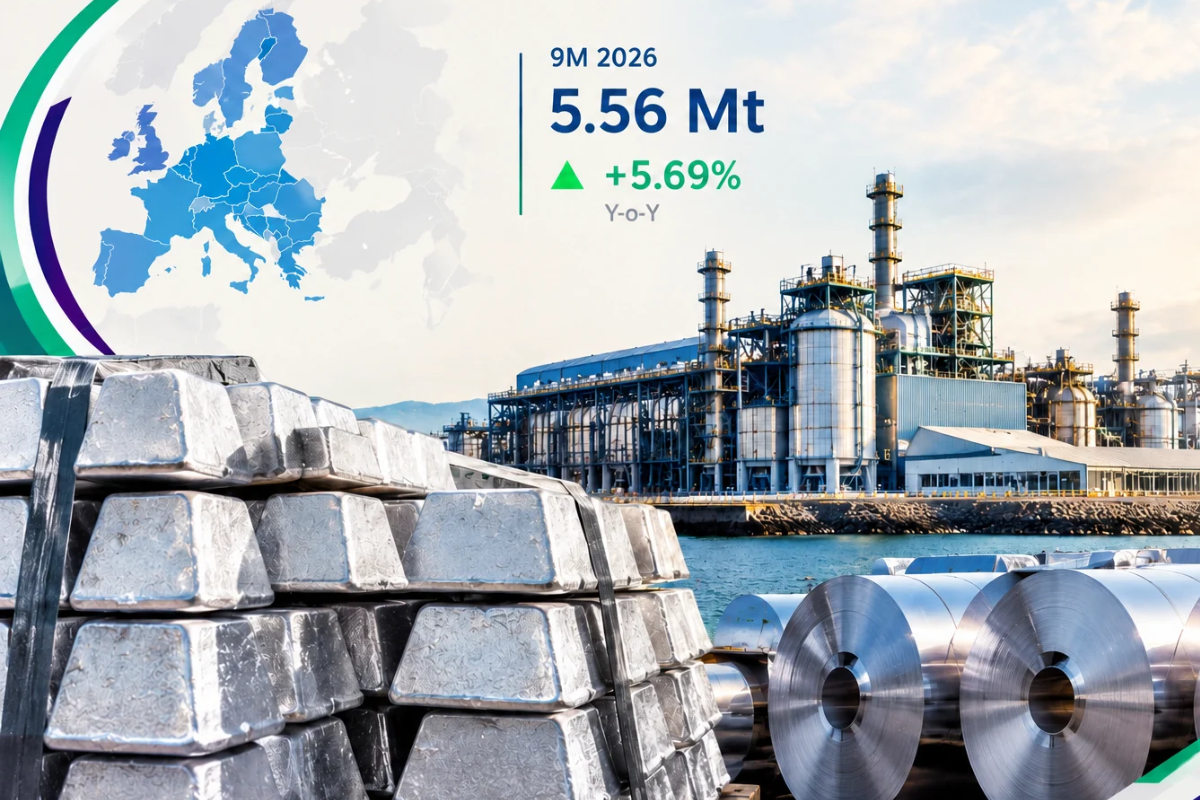 Europe’s 9M 2026 aluminium production jumps to 5.56Mt as smelter restarts gain ground