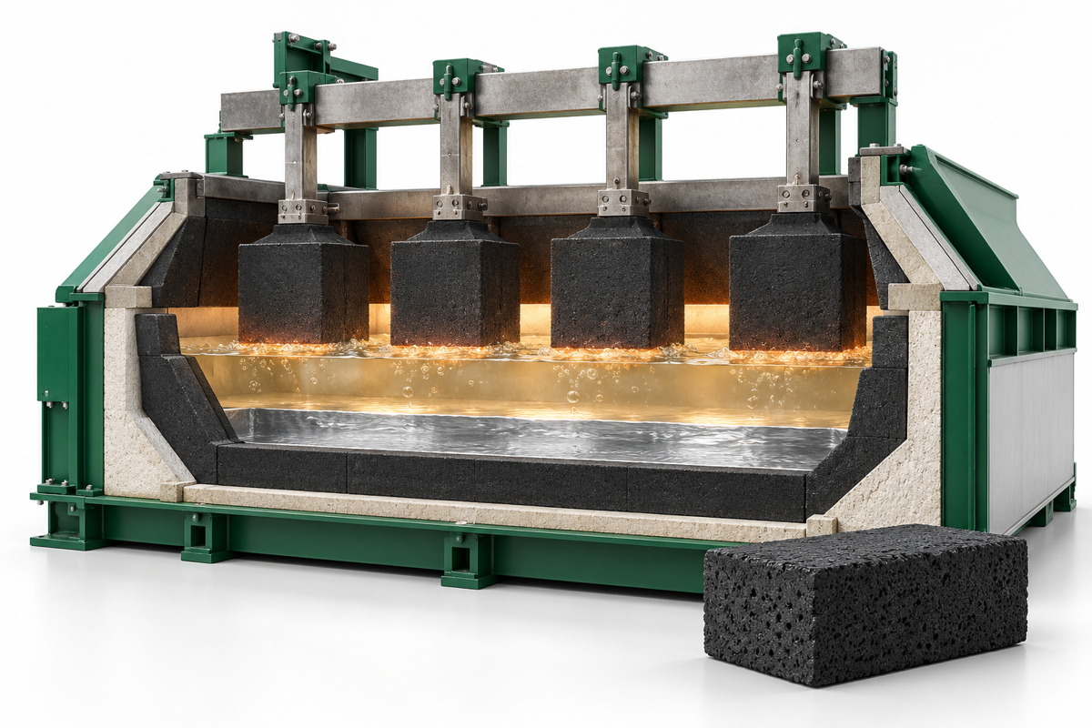 Better anodes, lower emissions: R&D Carbon puts testing at the centre of aluminium smelting