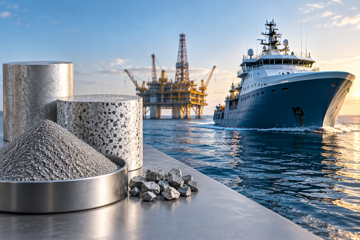 Powder metallurgy advances strengthen aluminium composites for marine applications