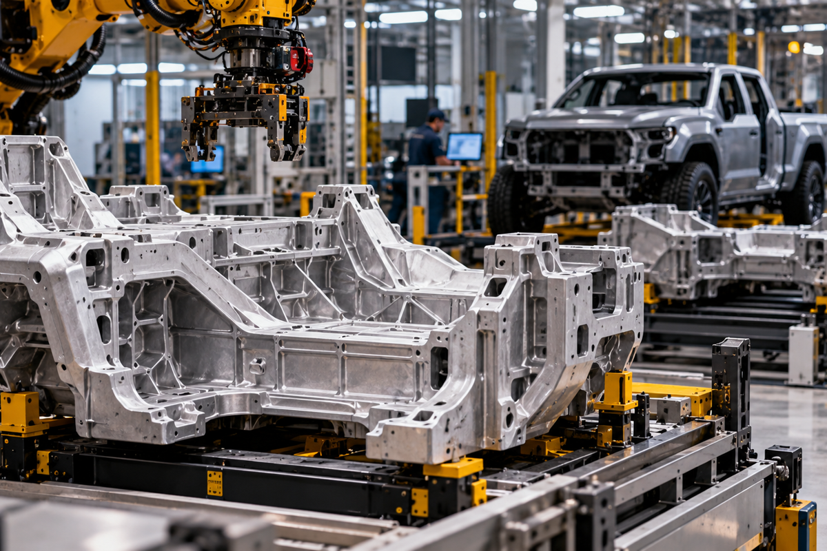 Ford's 5,000-casting milestone puts aluminium at the heart of its next EV