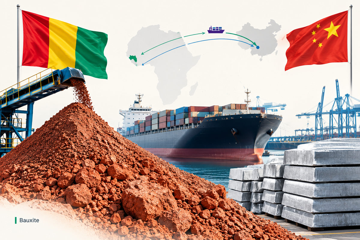 149.5Mt bauxite in focus: Guinea drives Africa’s quadrupled export growth to China